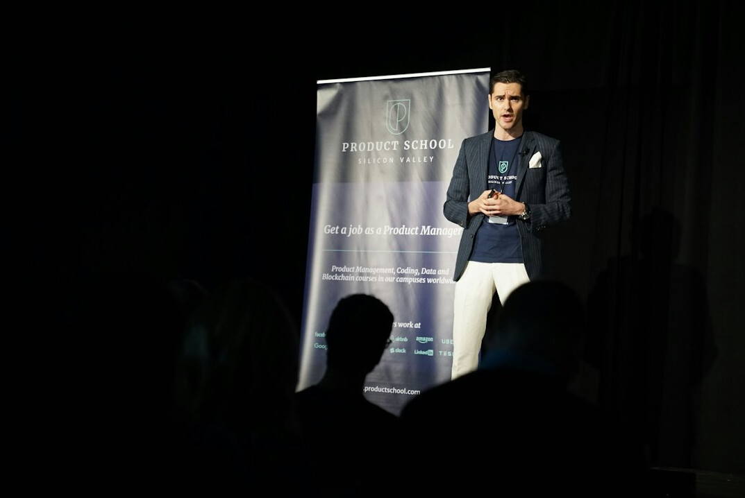 executive leader on stage